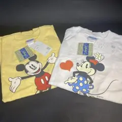 ミッキー　ミニー　Tシャツ　新品未使用　各1枚　レディース　Mサイズ