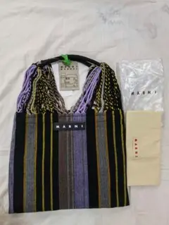 新品MARNIマルニフラワーカフェ ハンモックバッグ