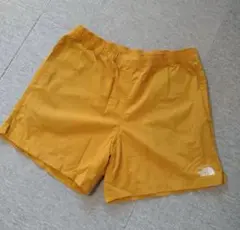 【中古】THE NORTH FACE イエロー ショートパンツ L