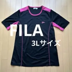 閉店底値セール★良品★FILA 大きなサイズ 3L 吸水速乾 ドライTシャツ