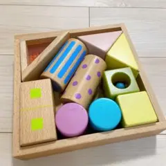 【エド・インター】音いっぱいつみき ラトル 知育玩具 エドインター 木製