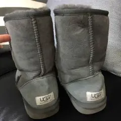 UGG 正規品 グレー 人気の形 デニムやスカートにもあう!ローズバッド