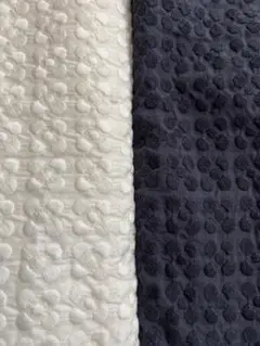 刺繍生地　ホワイト2m＆ネイビー1m