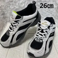 【未使用品】PIKO スニーカー メンズ ランニングシューズ 26㎝