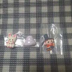 【レア】おじゃる丸 くっつくんです2 3個セット　新品未使用品と美品