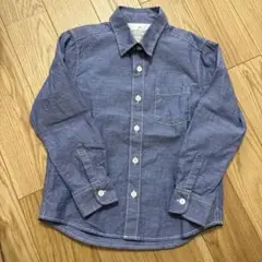 デニム風シャツ