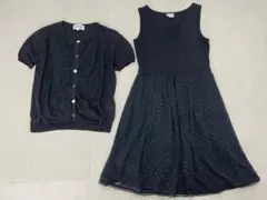 (K07499) まとめて ホコモモラ カーディガン / ワンピース 2点セット