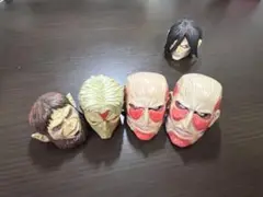 進撃の巨人 マスクコレクション 5個
