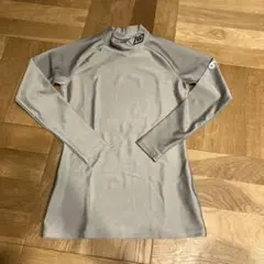 umbro グレー ハイネック 長袖シャツ　M