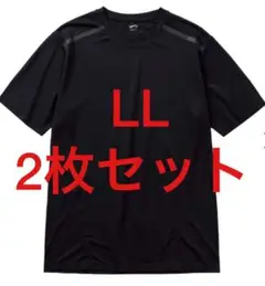 【 LL2枚セット ブラック】氷撃冷感(R)-10℃半袖Tシャツ ワークマン
