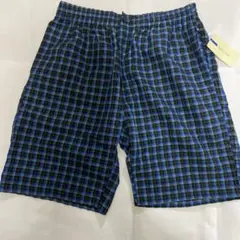 新品　ショートパンツ　半ズボン　L ホームウエアー 青