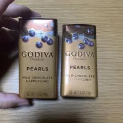 GODIVA チョコ　空き缶　小物入れ　2個
