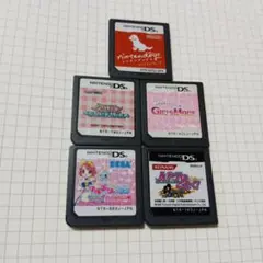 【格安】5本セット　女の子向けDSソフト