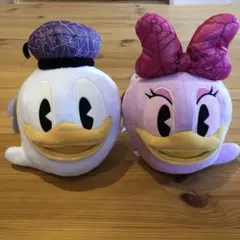 ディズニーランド　ドナルドデイジーハロウィンぬいぐるみ
