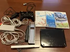 Wii本体とゲームソフト3本セット