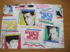 ヴィンテージ　９０年代　NEW KIDS ON THE BLOCK　ベッドシーツ