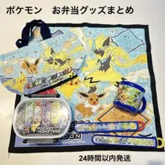 ポケットモンスター　ポケモン　弁当箱　箸　コップ　弁当箱袋　ランチクロス　セット