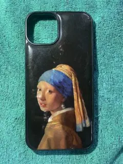 ikins 天然貝　フェルメール　iPhoneケース