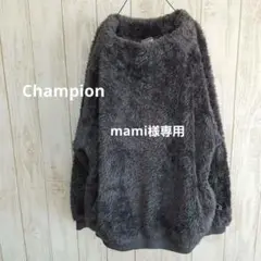 Champion ボアフリース クルーネック プルオーバー