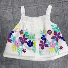 ワゴンSALE❣️ジンボリー　ベビー　キッズ　子供　ノースリーブ　花柄　90