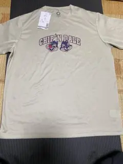 Disney チップ&デール　ワークマン 半袖Tシャツ 3L ベージュ新品