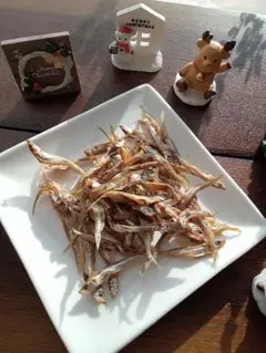 犬と猫のおやつ 無添加 北海道産 網走ワカサギジャーキー 60g