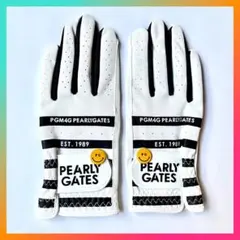 【新品】パーリーゲイツ ゴルフ グローブ レディース 両手 21