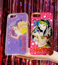 レトロアニメiPhone8カバー2つセット！