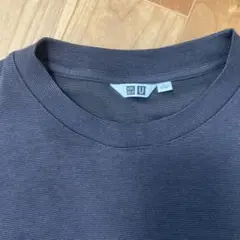UNIQLO ブラウン　エアリズムコットンオーバーサイズ Tシャツ