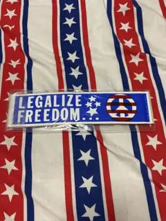 ビンテージ70speaceステッカ-LEGALIZEFREEDOM古着アメリカ