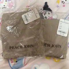 PEACH JOHN ブラウン レースショーツ S/M