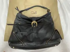 Cａl カル 本革ショルダーバッグ　ワンハンドル