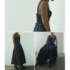 niana ニアナ チュールデザインコルセットワンピ