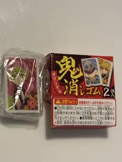 鬼滅の刃 オリジナル 鬼消しゴム 2個入り。 露寺蜜璃 伊黒小芭内