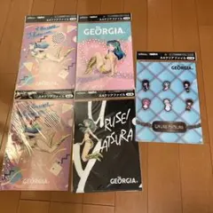 うる星やつら ジョージアコラボ クリアファイル全4種セット