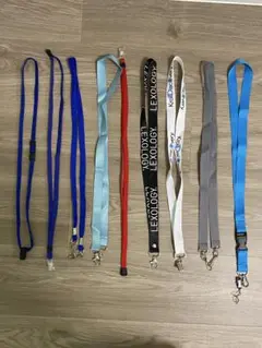 【新品同様】ネックストラップアソート9本セット