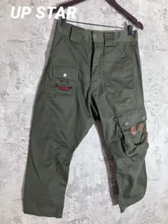 UP STAR アップスタート クロップドパンツ　カーゴパンツ カジュアルパンツ