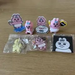 おぱんちゅうさぎ はさむんです。でらっくす らぶ アクリルキーホルダー　ガチャ
