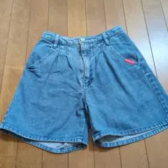 ピンクラテ S.P.C.L.U.B デニムハーフパンツ　160