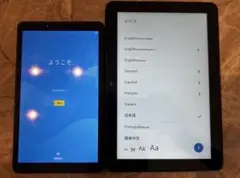 Amazon Fire HD8、Androidタブレット（Lenovo）
