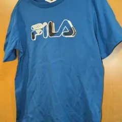 未使用　FILA　フィラ　Tシャツ　半袖　8サイズ　120　130　ブルー