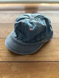 デニム風 ワークキャップ