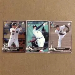 佐藤、西川、一條(ロッテ)2025 EPOCH NPB プロ野球選手カード