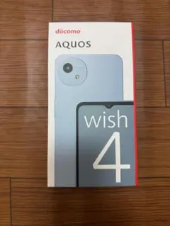 SHARP AQUOS wish4 ブルー 新品未開封