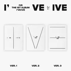 IVE 1st Album I’ve IVE 3バージョンセット