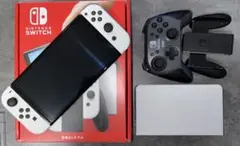 Nintendo Switch 有機ELモデル【本体】　ホリパッドコントローラー