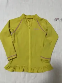 Benetton イエロー ラッシュガード フリル付き120