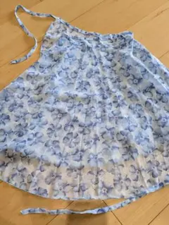 チャコットFreed☆バレェスカート Mサイズ 青系花柄