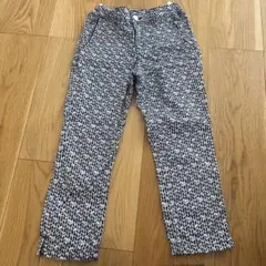 okaïdi SKINNY 8.9分丈　ズボン 140cm ネイビー