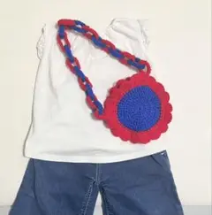 キッズ　ベビー　ポシェット　ミャクミャクカラー